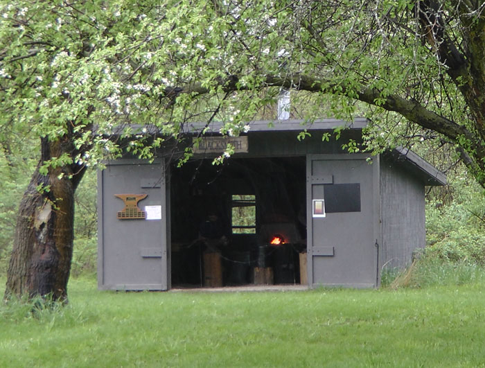 blacksmith forge shelter image